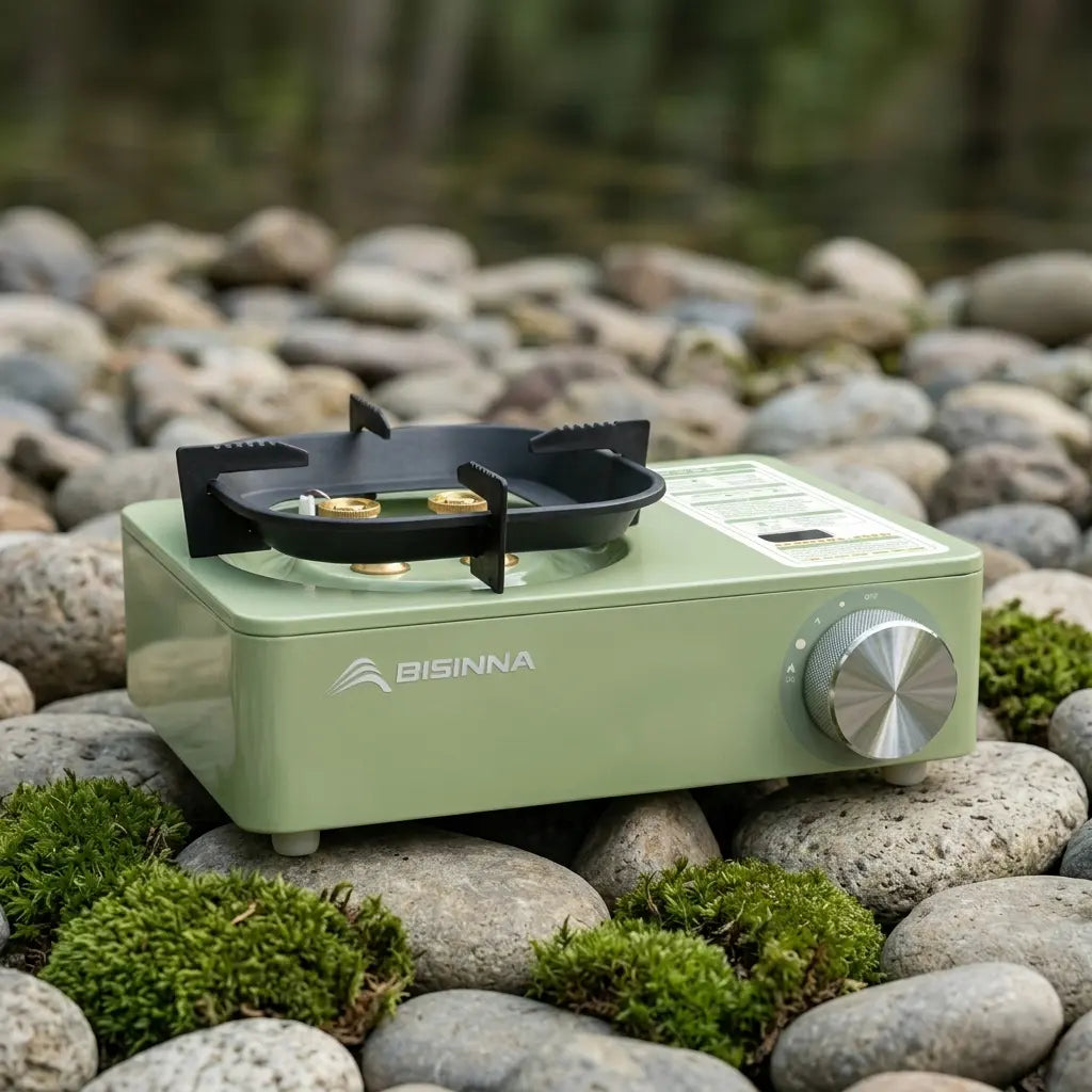 BISINNA SK218 5800W Gas Stove | Windproof Outdoor Burner – Tekkysui