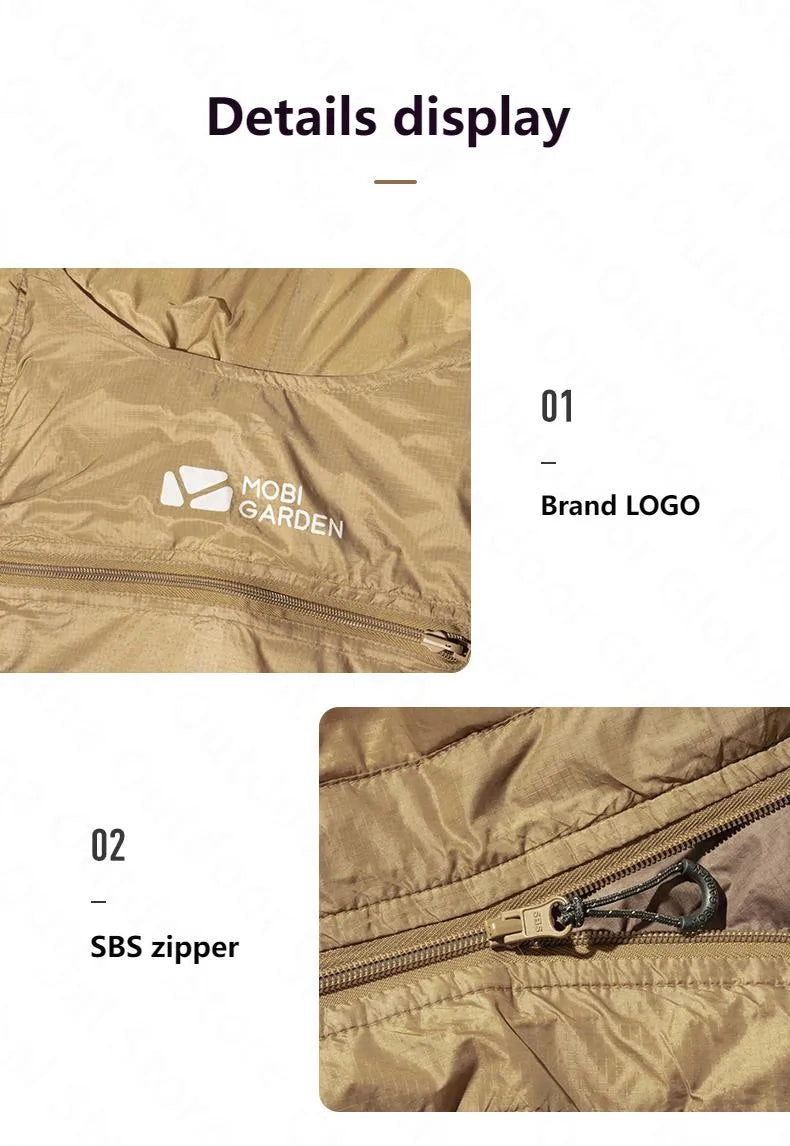 MOBI GARDEN Wearable Cloak Sleeping Bag (680g)