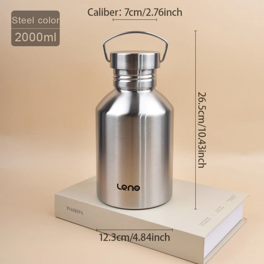 Leno 2L Stainless Steel Water Bottle