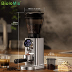 BioloMix CG210 Pro Conical Burr Coffee Grinder Espresso to French Press