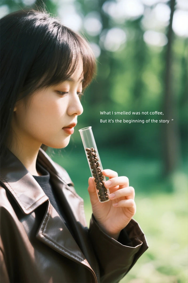 CT10 Promotional image featuring a model holding the tube 