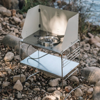 FireMaple IGT System Table Stainless Steel Outdoor Camping Picnic Table