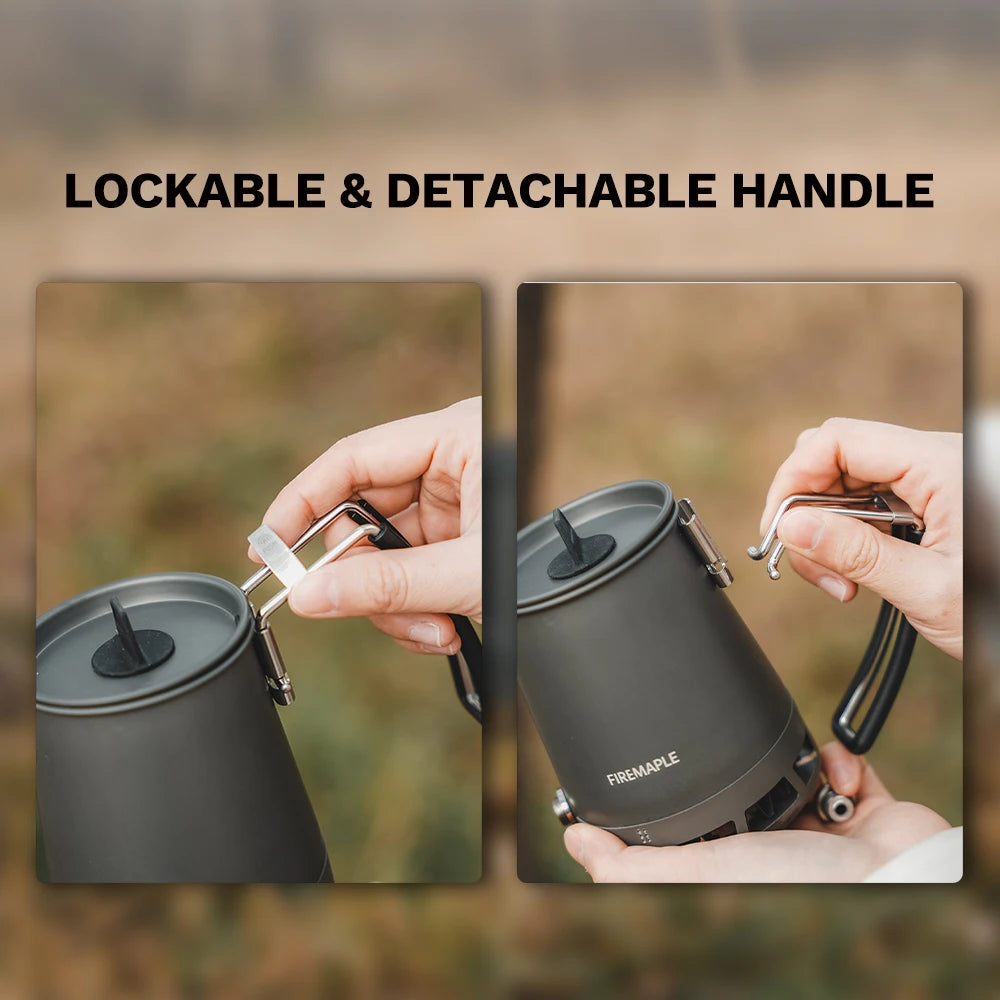 Fire Maple 350ml Kettle | Ultralight Fast‑Boil Camp Kettle – Tekkysui