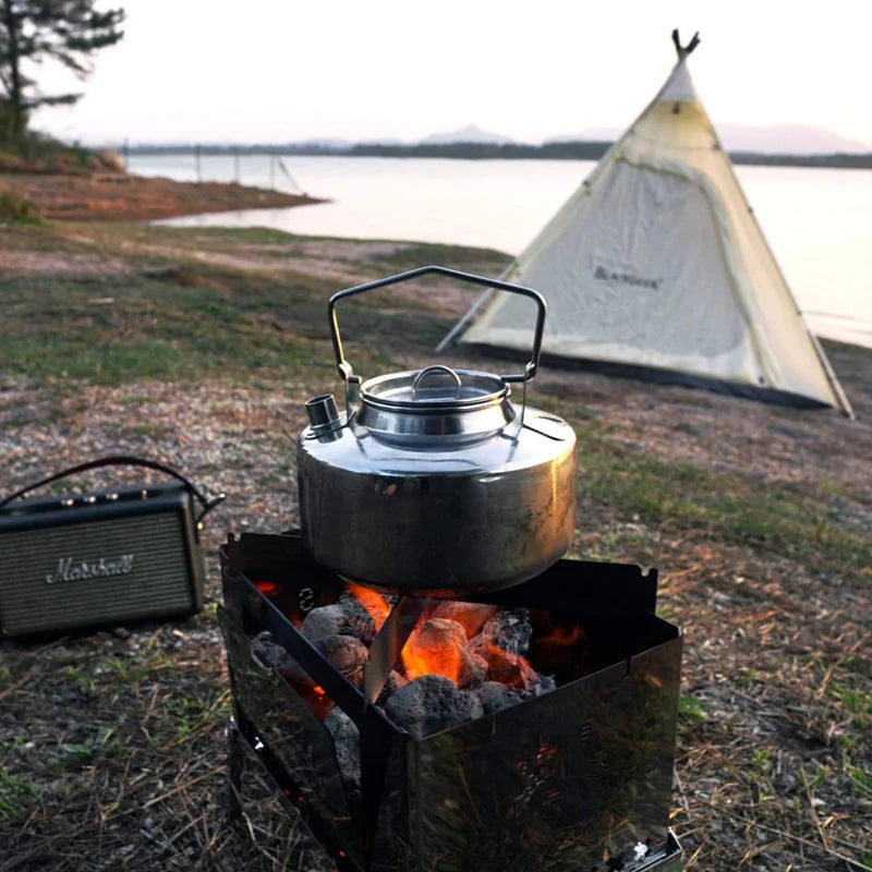 Fire‑Maple Antarcti Stainless Steel Kettle Rugged Fast‑Boiling (1.0L / 1.5L)