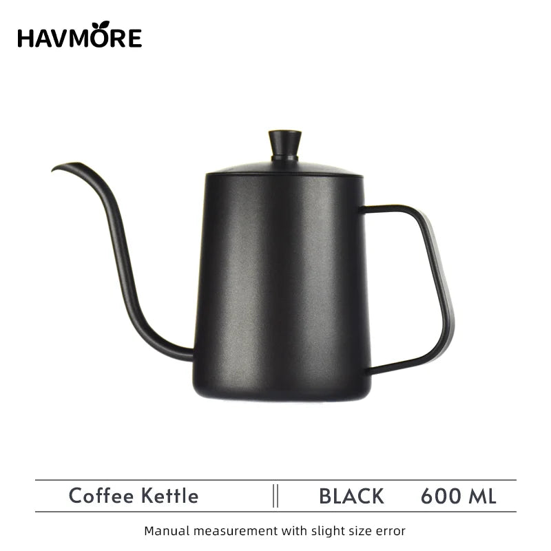 HAVMORE Gooseneck Pour-over Kettle for Coffee and Tea Pot 600ml
