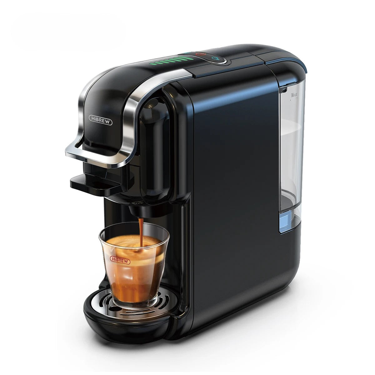 Front view of a HiBREW H2B Coffee Machine with a white background