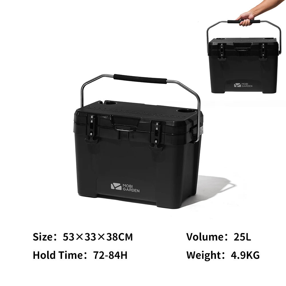MOBI GARDEN Glacier High-Performance Ice Cool Box (25L)