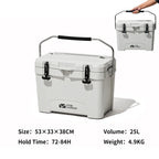 MOBI GARDEN Glacier High-Performance Ice Cool Box (25L)