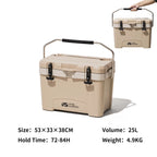 MOBI GARDEN Glacier High-Performance Ice Cool Box (25L)