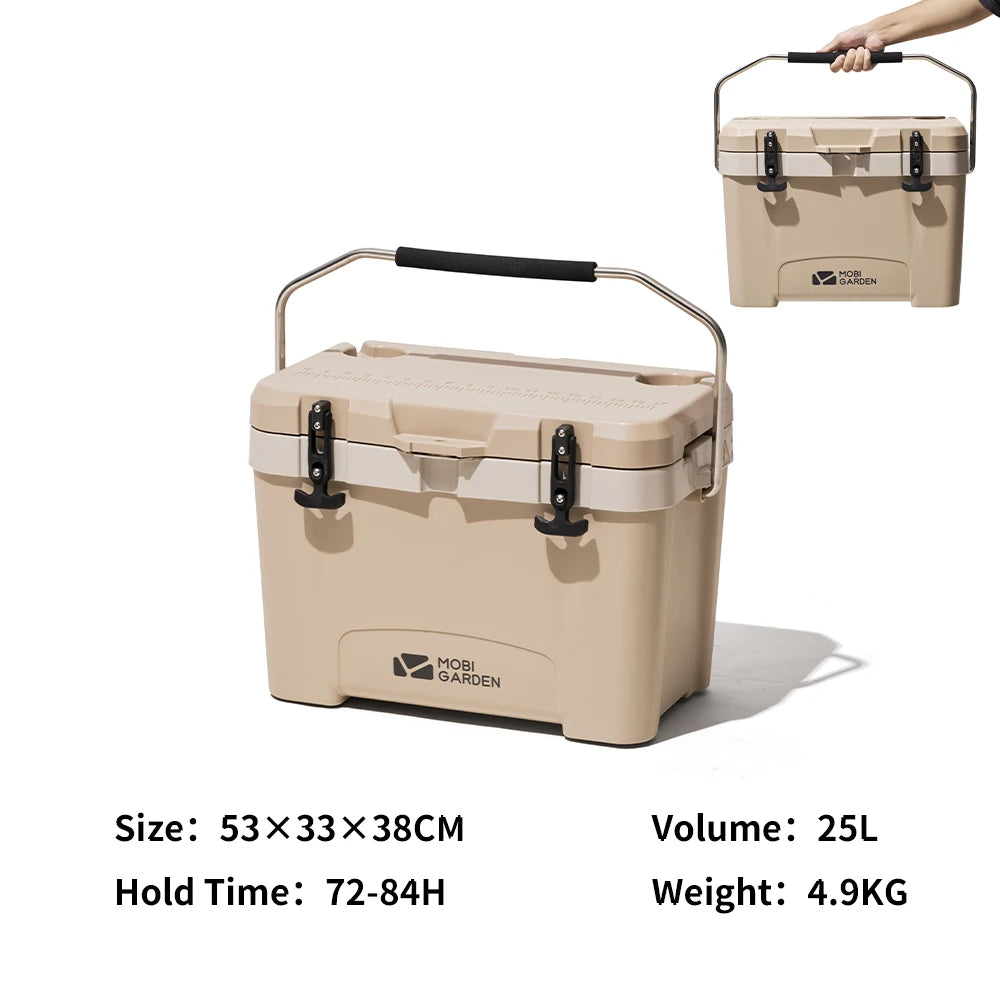 MOBI GARDEN Glacier High-Performance Ice Cool Box (25L)
