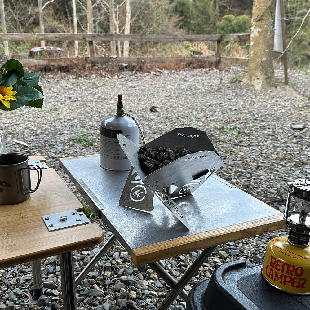 Fire Maple Antarcti Portable Gas Fire Pit | Compact Ultralight Campfire