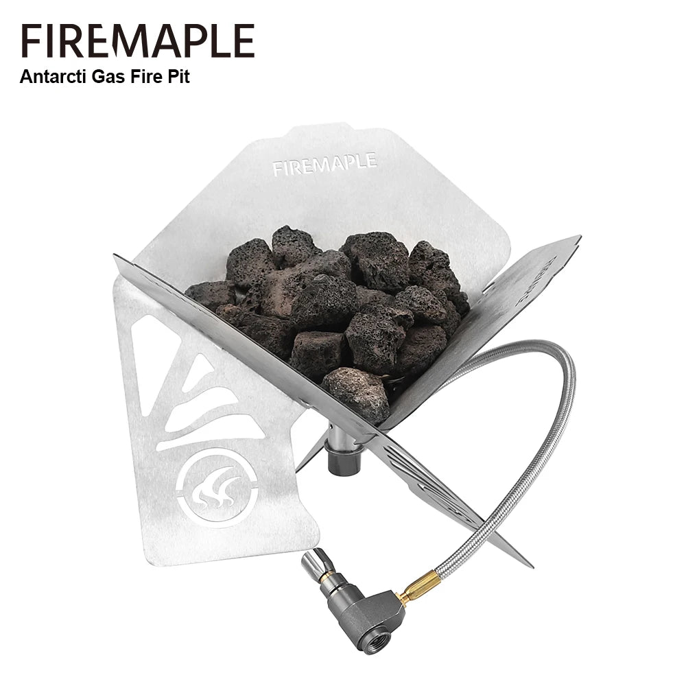 Fire Maple Antarcti Portable Gas Fire Pit | Compact Ultralight Campfire