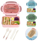 Tekkysui PrepBox 4-Compartment Bento Lunch Box