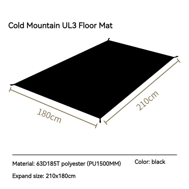 MOBI GARDEN Cold Mountain UL Tent Footprint & Waterproof Mat