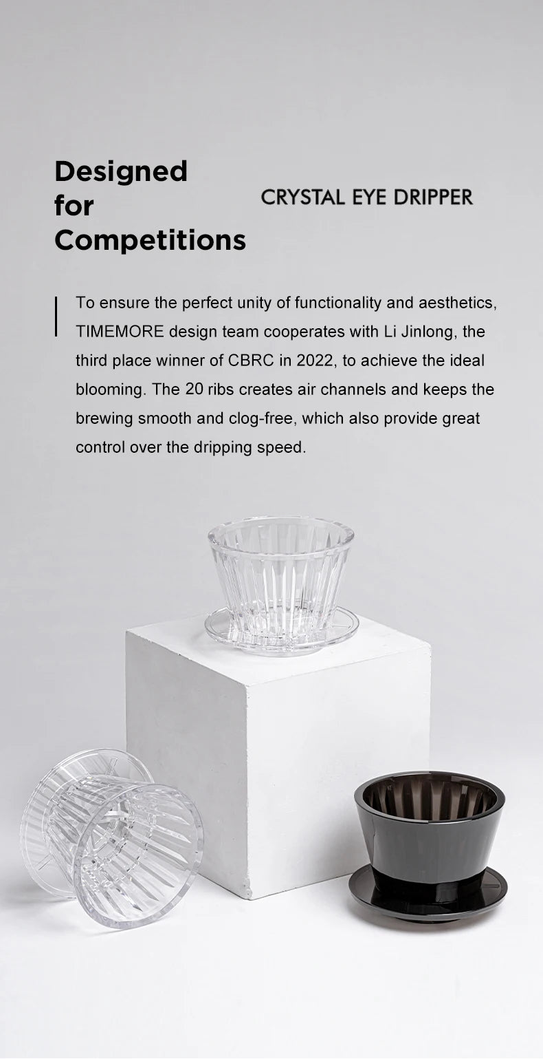 Timemore Crystal Eye B75 Dripper (PCTG)