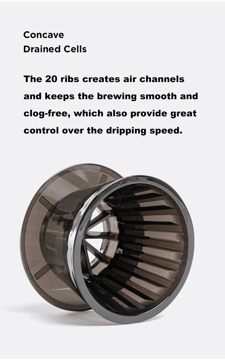 Timemore Crystal Eye B75 Dripper (PCTG)