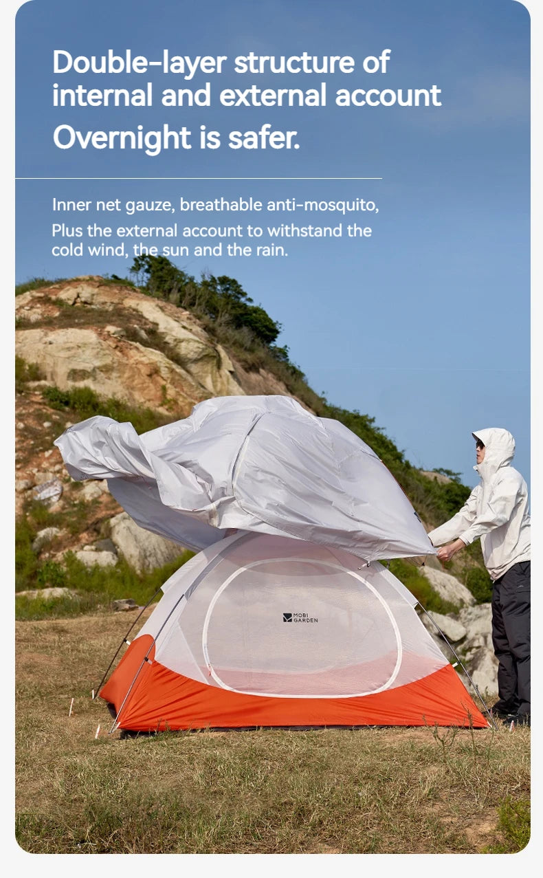 MOBI GARDEN Cold Mountain UL Tent Footprint & Waterproof Mat