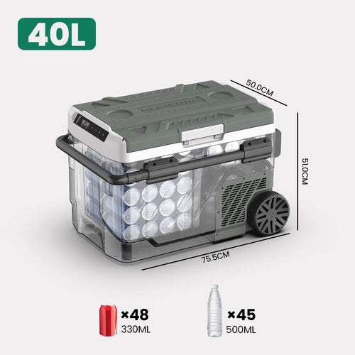 Alpicool EZGW Series Smart Portable Refrigerator – 40L / 49L / 58L Options