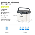BISINNA Portable Insulated Cooler Box Long‑Lasting Ice Retention  6L / 13.5L / 22L