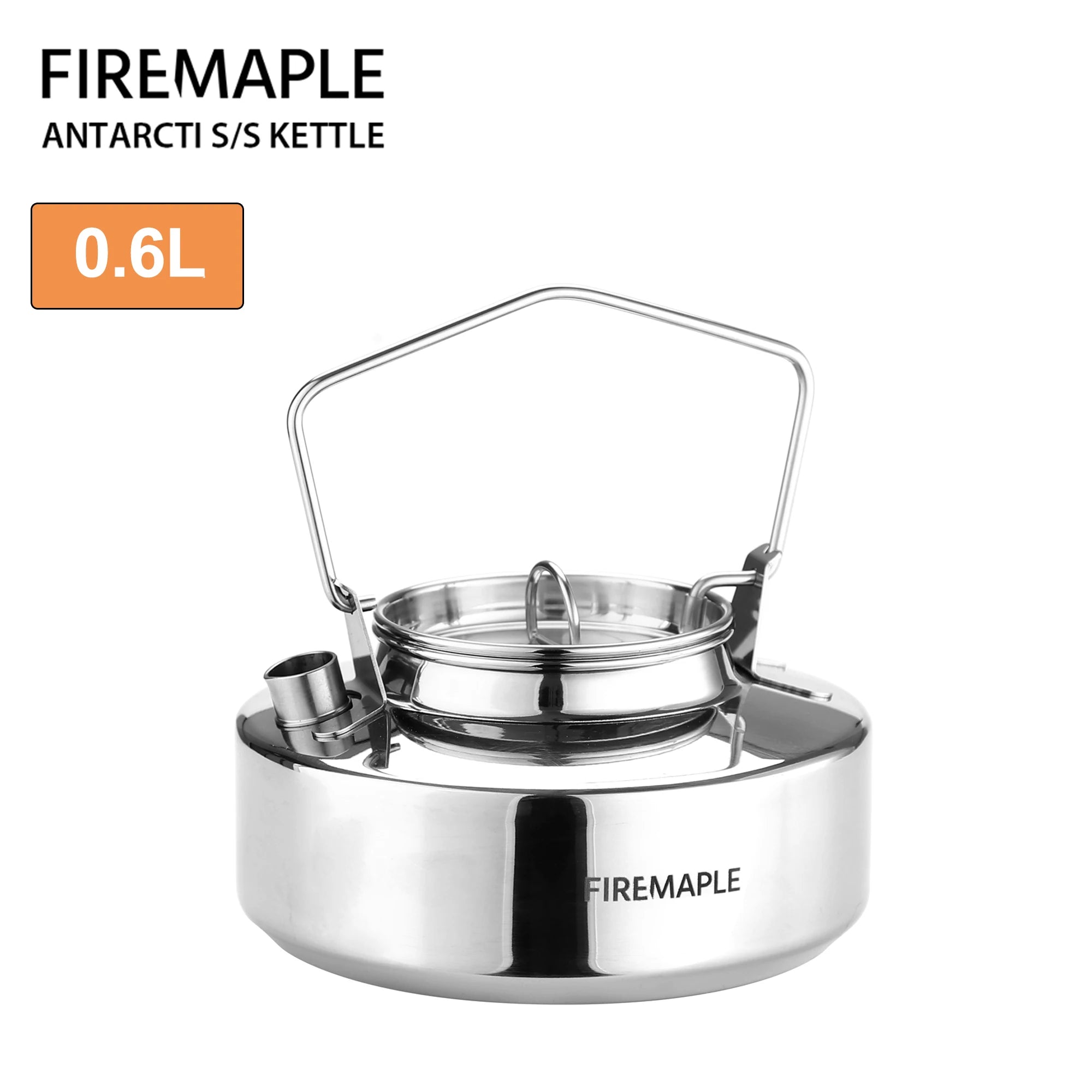 Fire‑Maple Antarcti Stainless Steel Kettle Rugged Fast‑Boiling (1.0L / 1.5L)