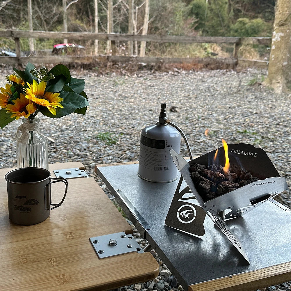 Fire Maple Antarcti Portable Gas Fire Pit | Compact Ultralight Campfire