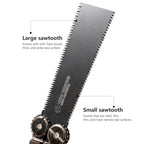 BISINNA Folding Butterfly Saw SK5 Steel Blade Walnut Handle & Compact Outdoor Design