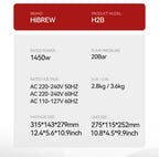 HiBREW H2B 5-in-1 Multiple Capsule Coffee Machine