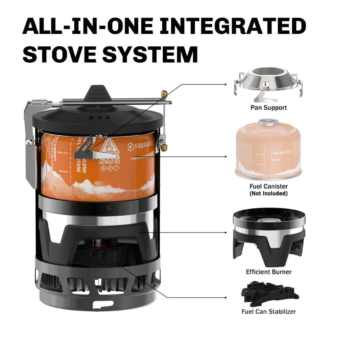 Fire‑Maple Fixed Star X2 PRO Cooking System Gas Burner with Piezo Ignition