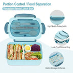 Tekkysui PrepBox 4-Compartment Bento Lunch Box