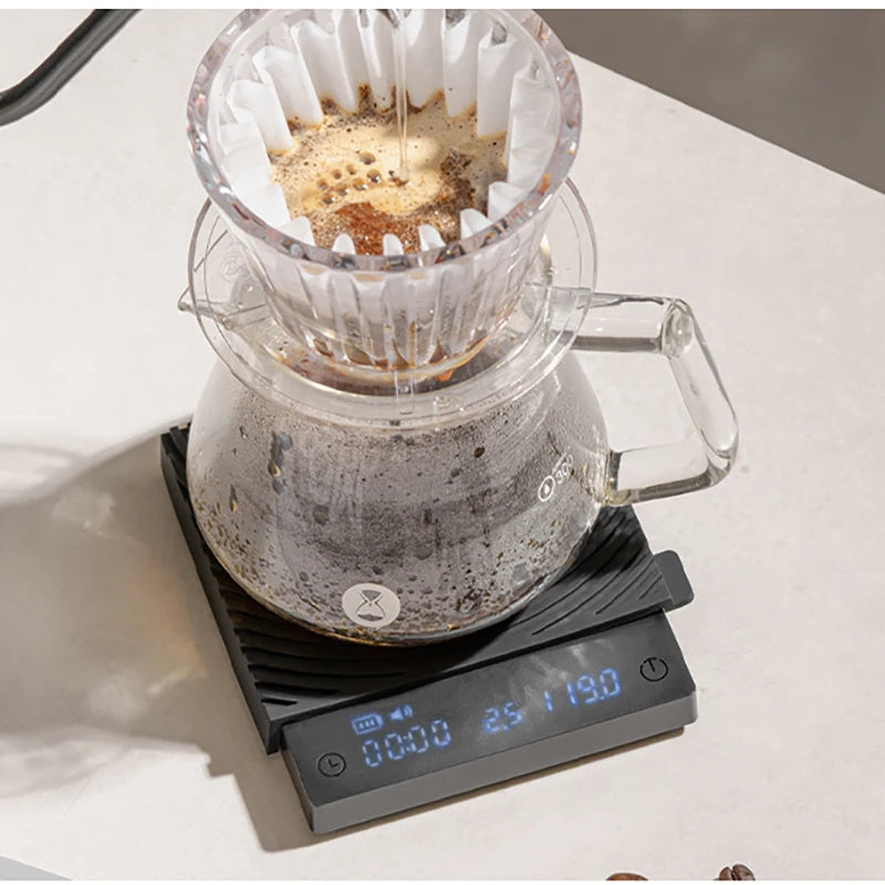 TIMEMORE Black Mirror Mini Coffee Scale Compact Precise & Built for Modern Brewing