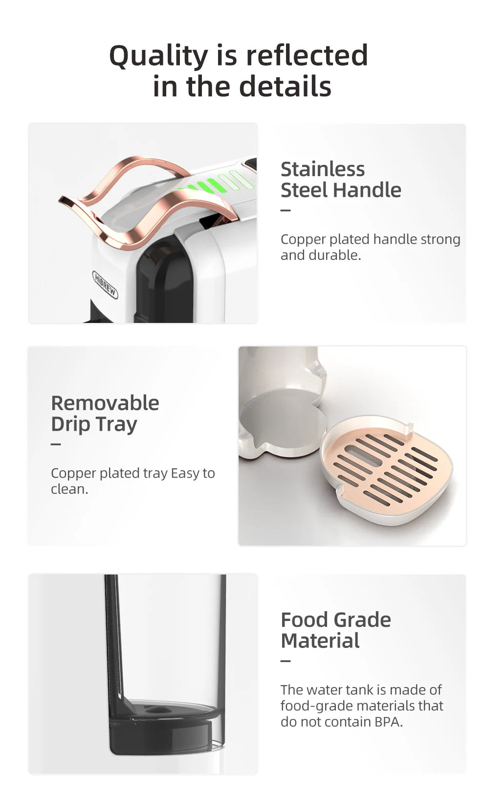 HiBREW H2B 5-in-1 Multiple Capsule Coffee Machine