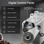 BioloMix CM7008 20‑Bar Semi‑Automatic Espresso Machine Compact, Powerful & Café‑Quality Extraction