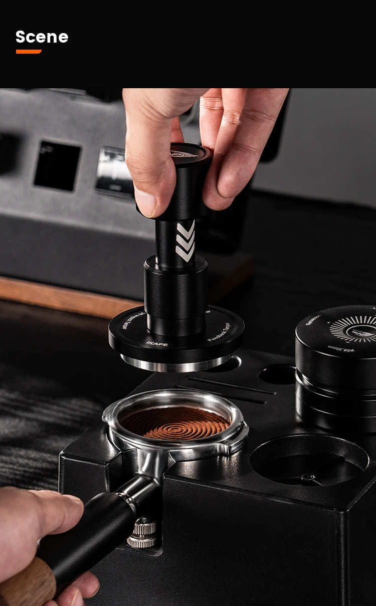 IKAPE Impact & Constant Pressure Espresso Tamper | 51mm 53.3mm 58.35mm