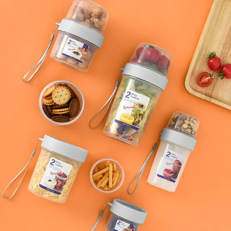 Stackable Food Storage Cups