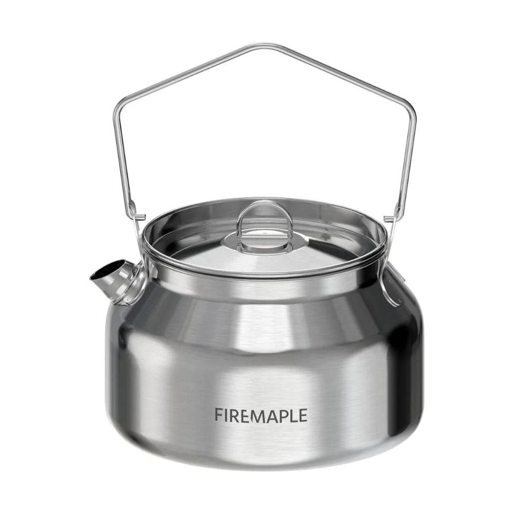Fire‑Maple Antarcti Stainless Steel Kettle Rugged Fast‑Boiling (1.0L / 1.5L)