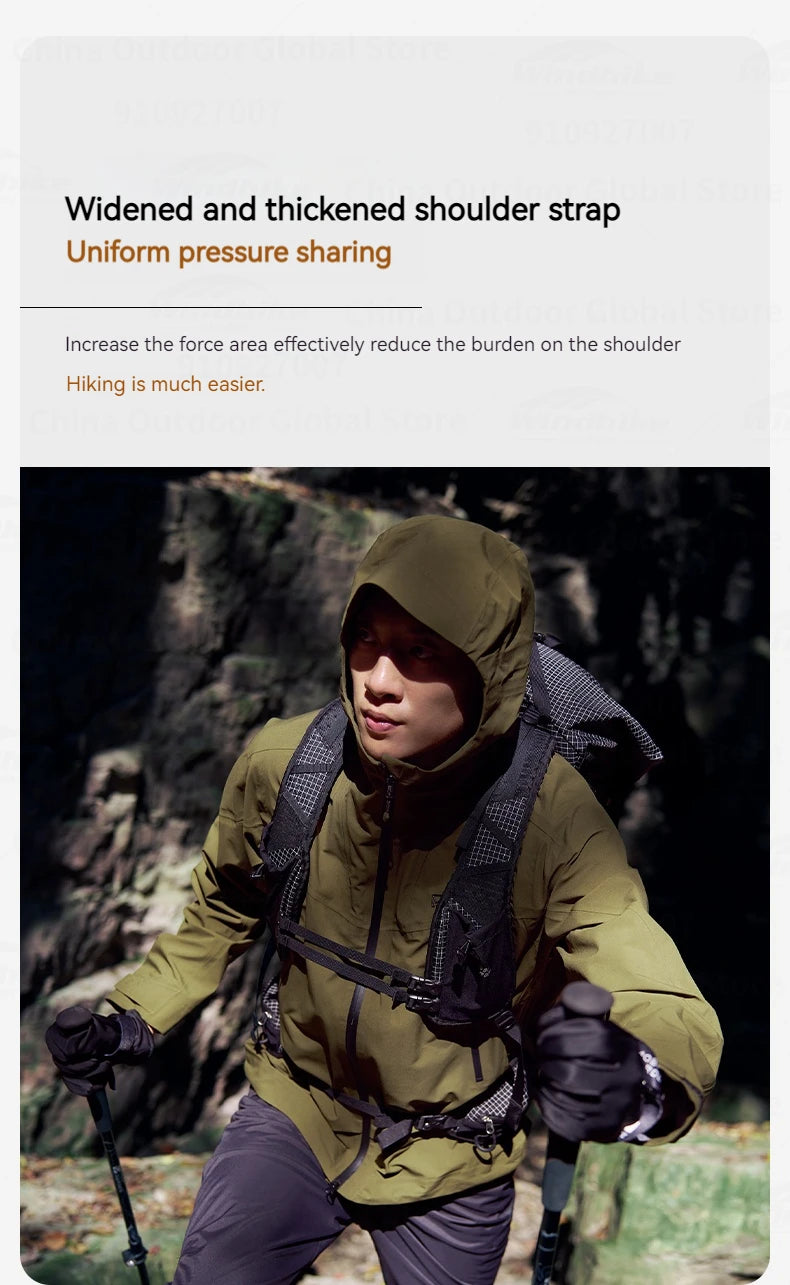 MOBI GARDEN Mirage Phantom Hiking Backpack 48+8L