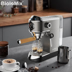 BioloMix CM7008 20‑Bar Semi‑Automatic Espresso Machine Compact, Powerful & Café‑Quality Extraction