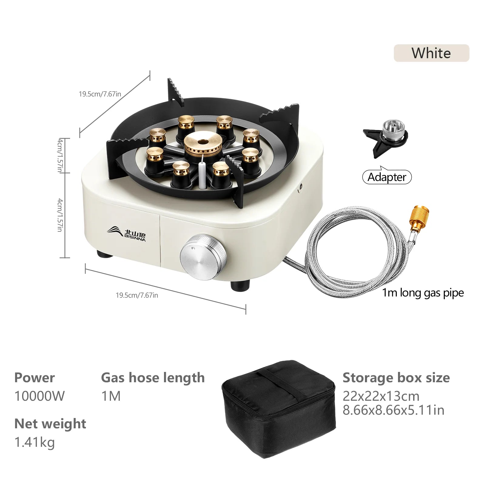 BISINNA 10,000W "Jingran Nine-Star" Ultra-Power Stove (SK275)