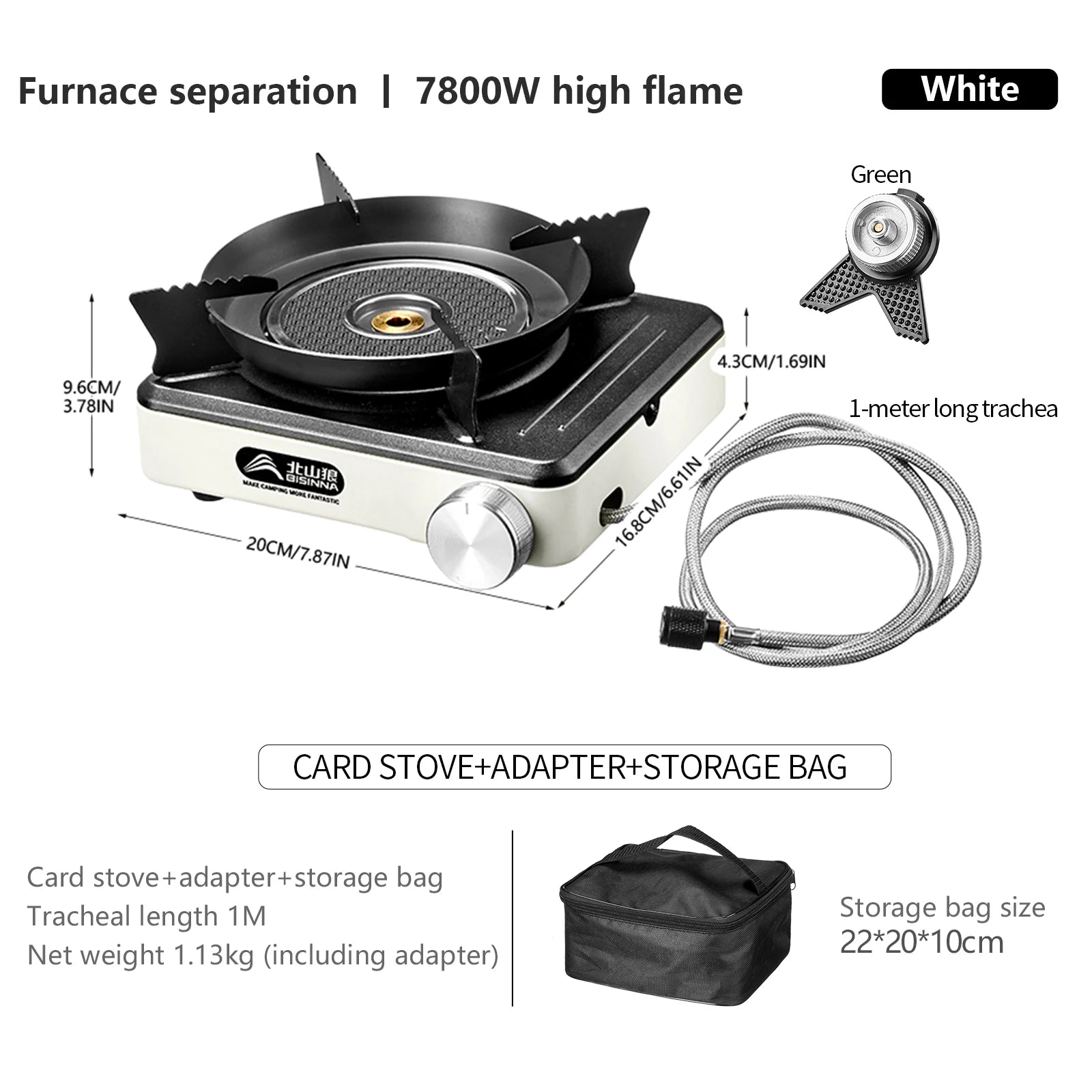 BISINNA 7800W YanSu Infrared Concentrator Stove (SK285)