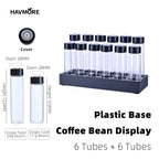 HAVMORE Magnetic Coffee Bean Cellar Tubes Set Pack of 4