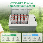Alpicool NL15 Portable Compressor Refrigerator – 15L Ultra-Efficient 12V Fridge-Freezer