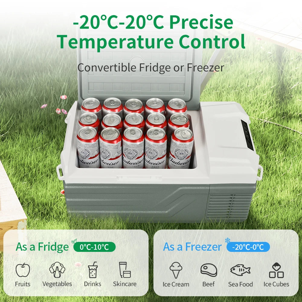 Alpicool NL15 Portable Compressor Refrigerator – 15L Ultra-Efficient 12V Fridge-Freezer