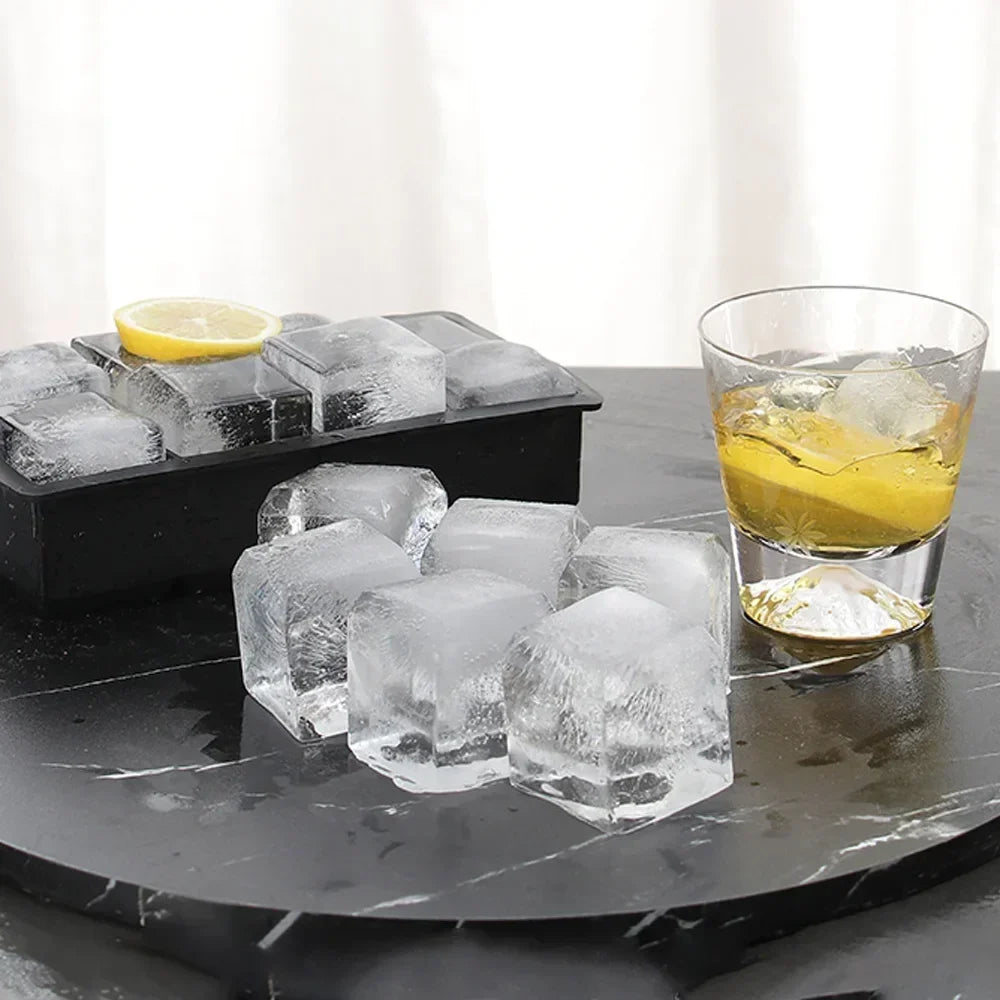 Silicone Ice Cube Moulds 4/6/8