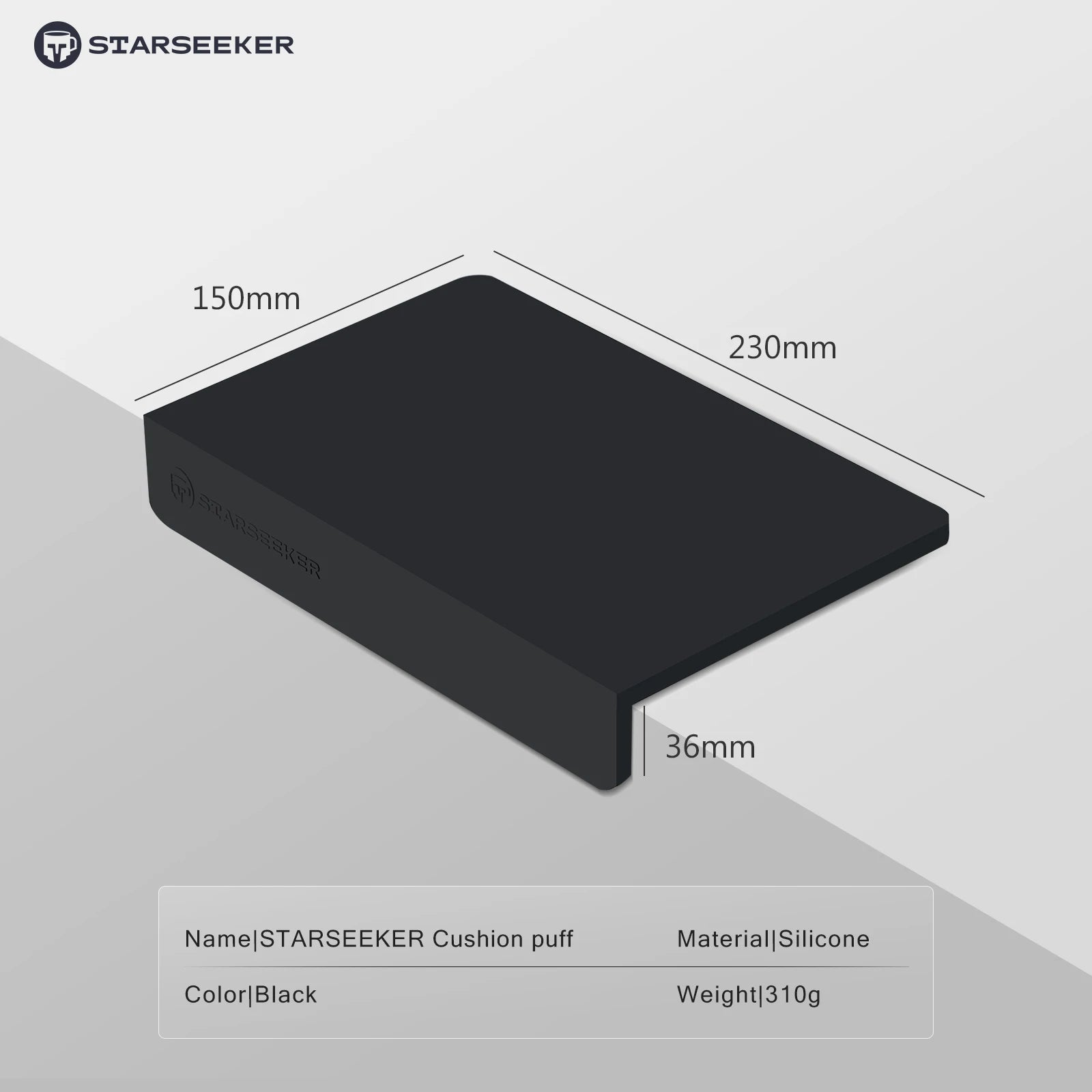 STARSEEKER Silicone Cushion Pad Durable Non‑Slip & Built for Everyday Comfort