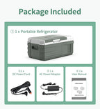 Alpicool NL15 Portable Compressor Refrigerator – 15L Ultra-Efficient 12V Fridge-Freezer