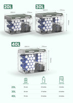 Alpicool NLS Series Dual-Zone Portable Refrigerator – 20L / 30L / 40L Options
