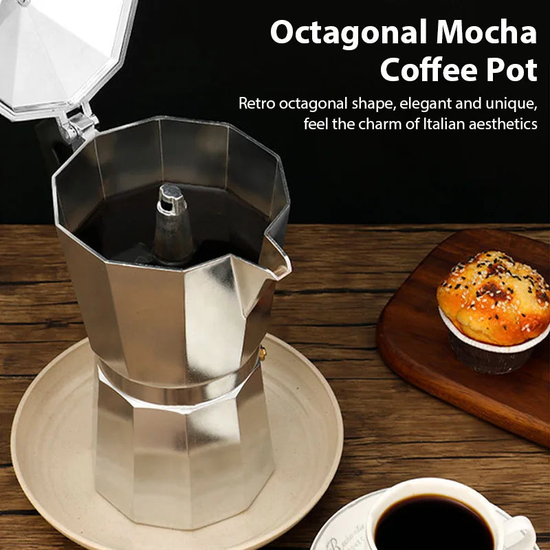 Aluminium Mocha Pot 600ML