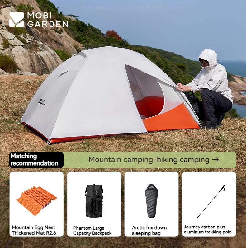 MOBI GARDEN Cold Mountain UL Tent Footprint & Waterproof Mat