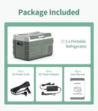 Alpicool NL Series Heavy-Duty Portable Refrigerator – 25L / 35L / 45L Options