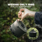 Fire‑Maple Petrel Ramen Pot 800ml Ultralight Cooking Pot